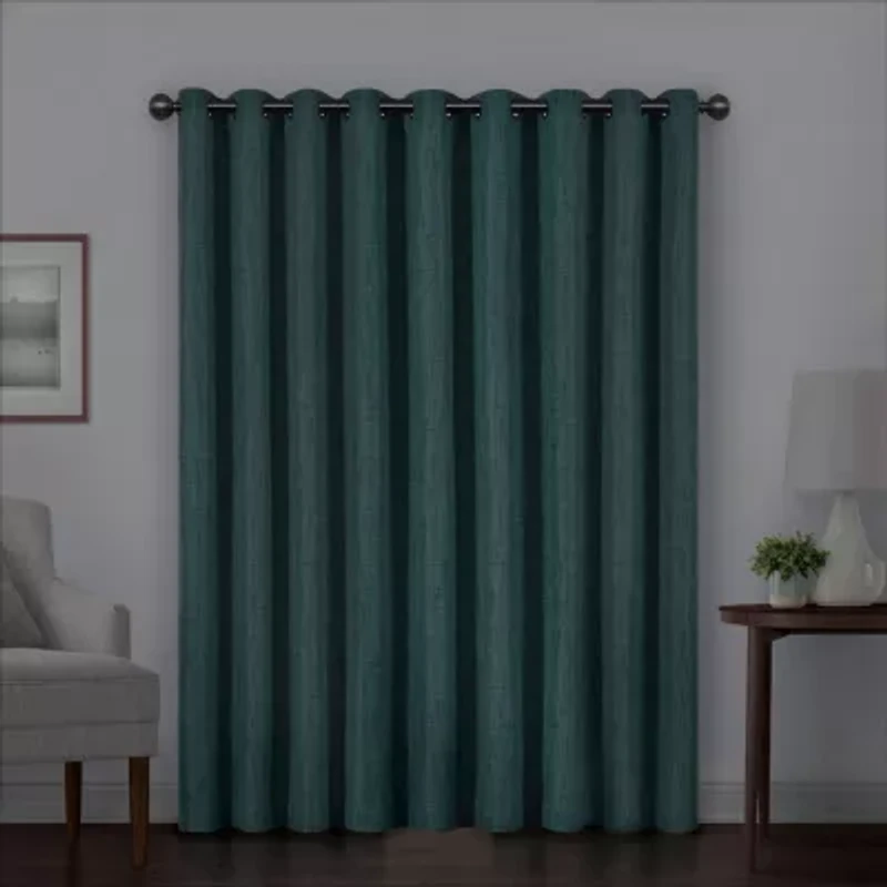 Eclipse Gemini Grommet Top Energy Saving Blackout Single Curtain Panel