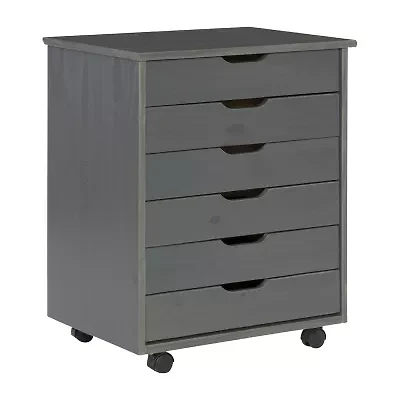 Culton Office + Library Collection 6-Drawer File Cabinet