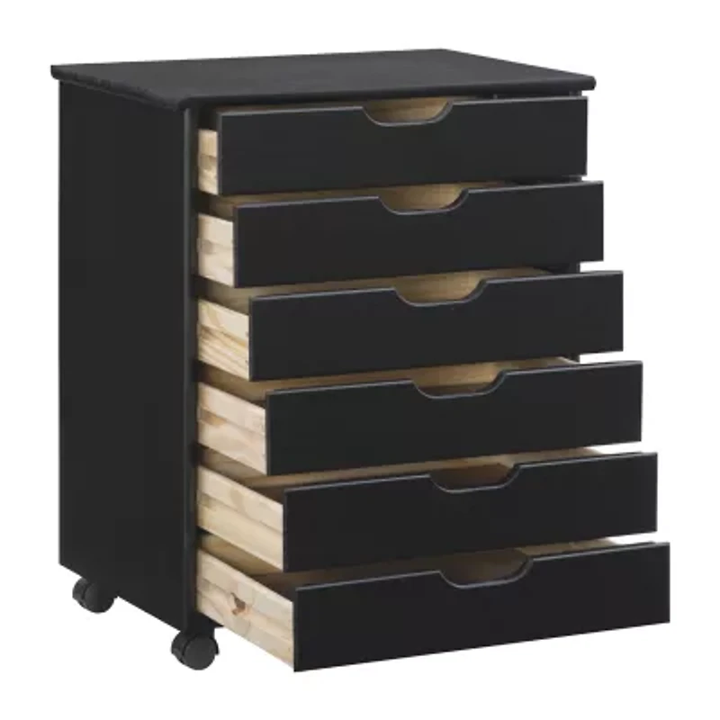 Culton Office + Library Collection 6-Drawer File Cabinet