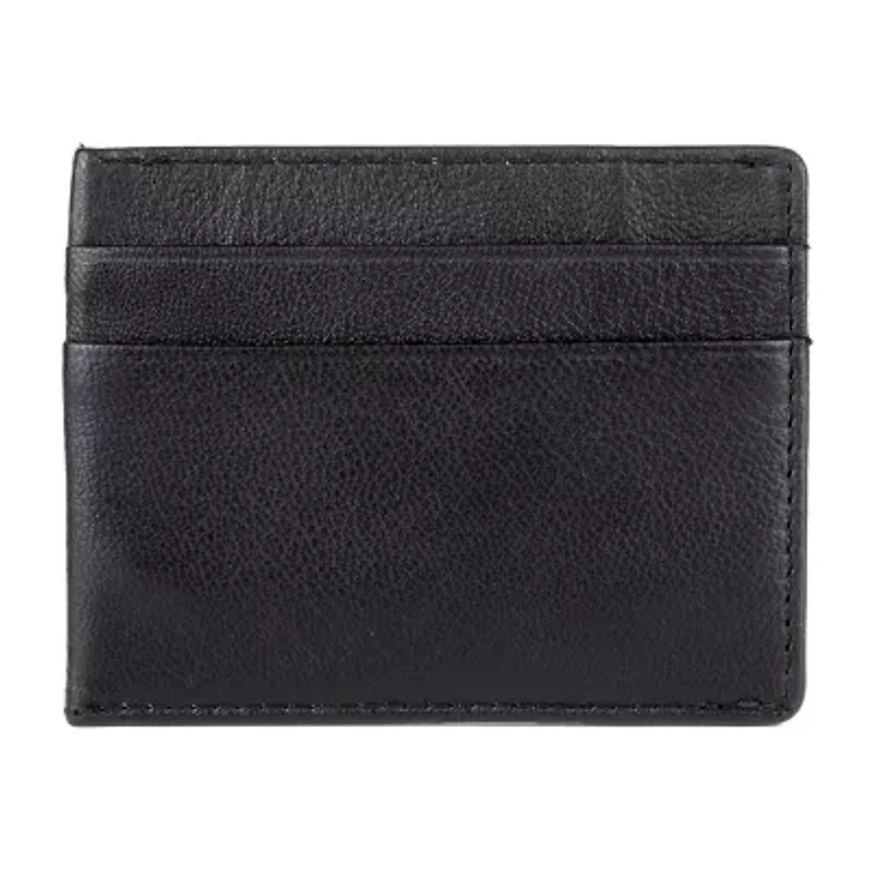 J. Buxton Magnetic Money Clip Mens RFID Blocking Front Pocket Wallet