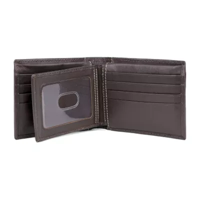 J. Buxton Mens Rfid Blocking Bifold Wallet