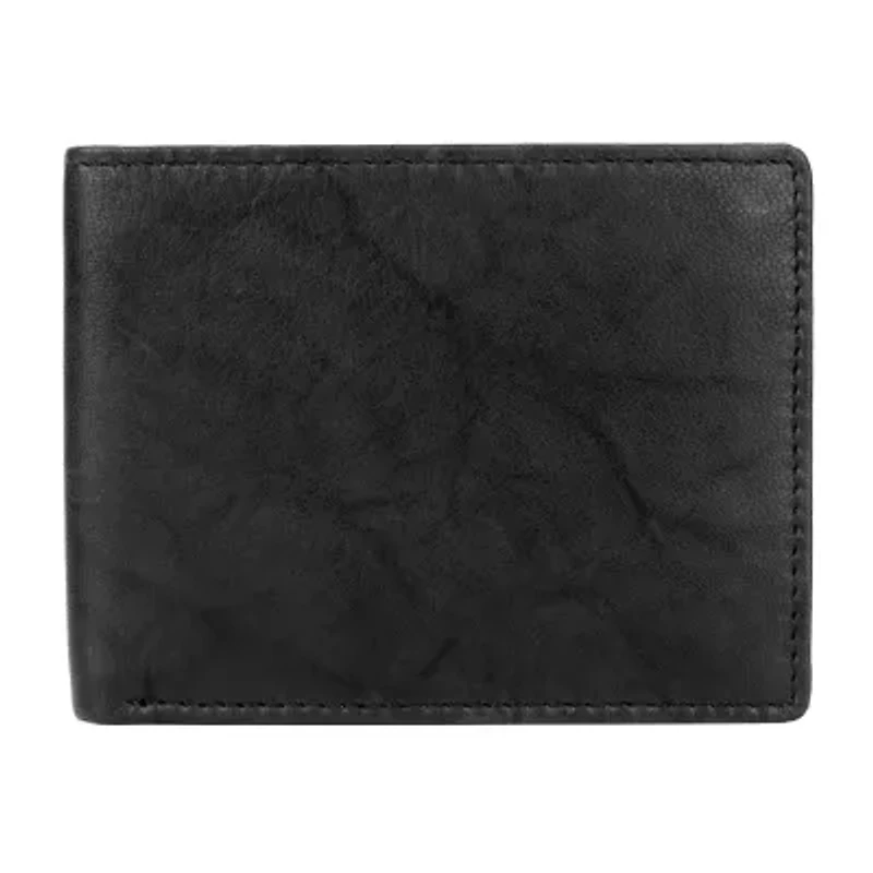 J. Buxton Mens Rfid Blocking Bifold Wallet