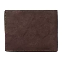 J. Buxton Credit Card Billfold Mens Rfid Blocking Bifold Wallet