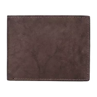 J. Buxton Credit Card Billfold Mens Rfid Blocking Bifold Wallet