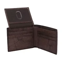 J. Buxton Credit Card Billfold Mens Rfid Blocking Bifold Wallet