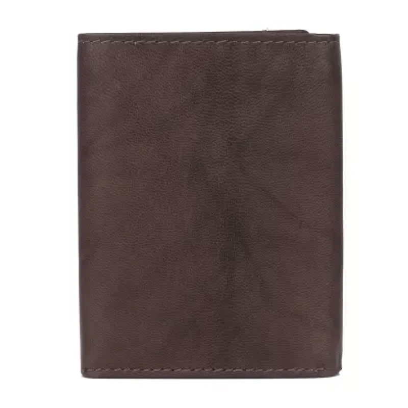 J. Buxton Mens RFID Blocking Trifold Wallet