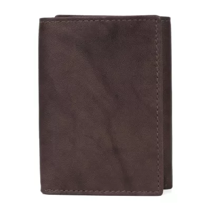 J. Buxton Mens RFID Blocking Trifold Wallet