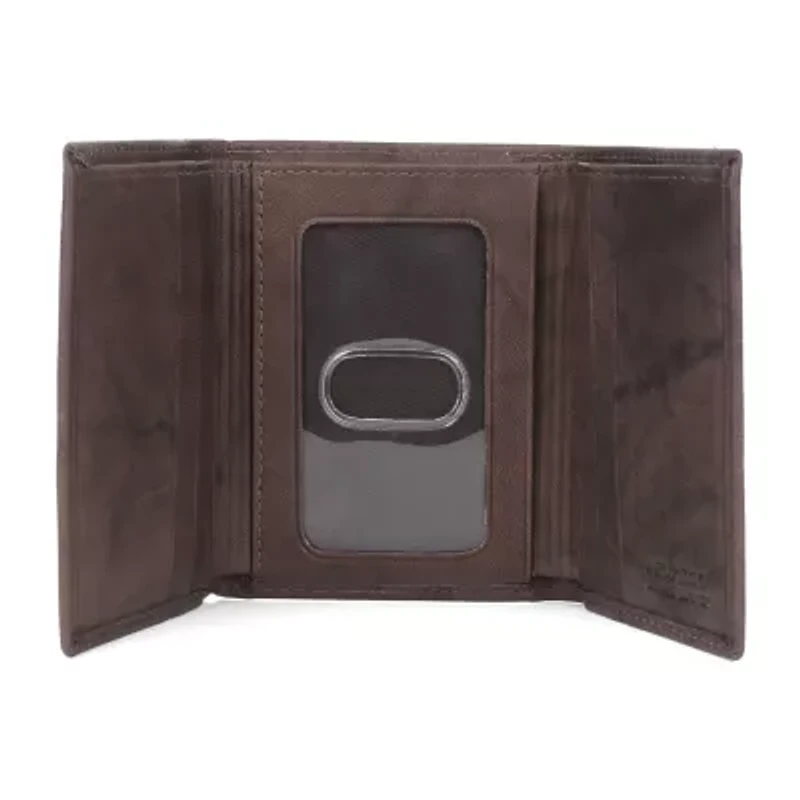 J. Buxton Mens RFID Blocking Trifold Wallet