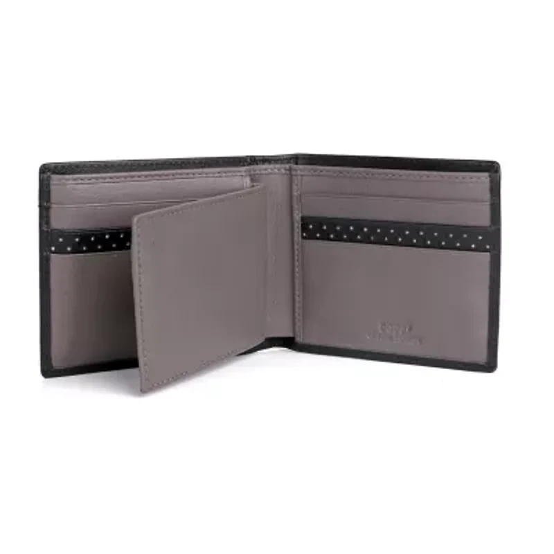 J. Buxton Mens RFID Blocking Bifold Wallet