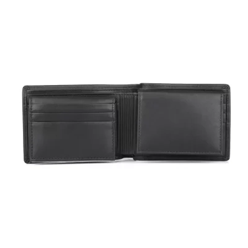 J. Buxton Dopp Double Id Billfold Mens Rfid Blocking Bifold Wallet