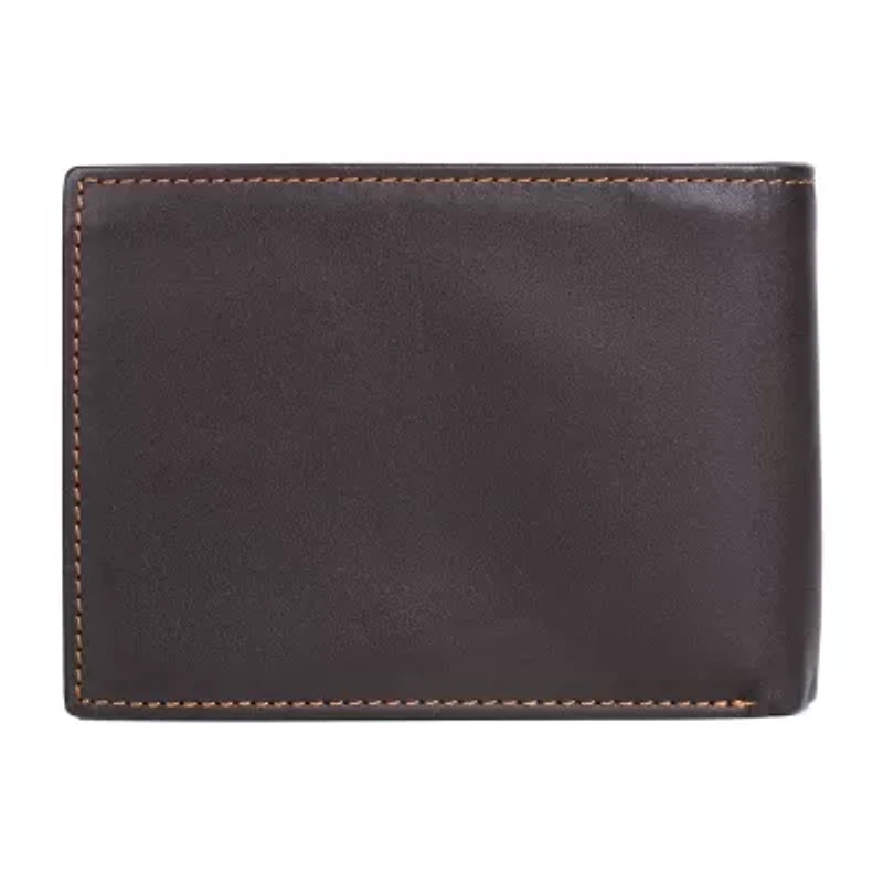 J. Buxton Mens RFID Blocking Bifold Wallet