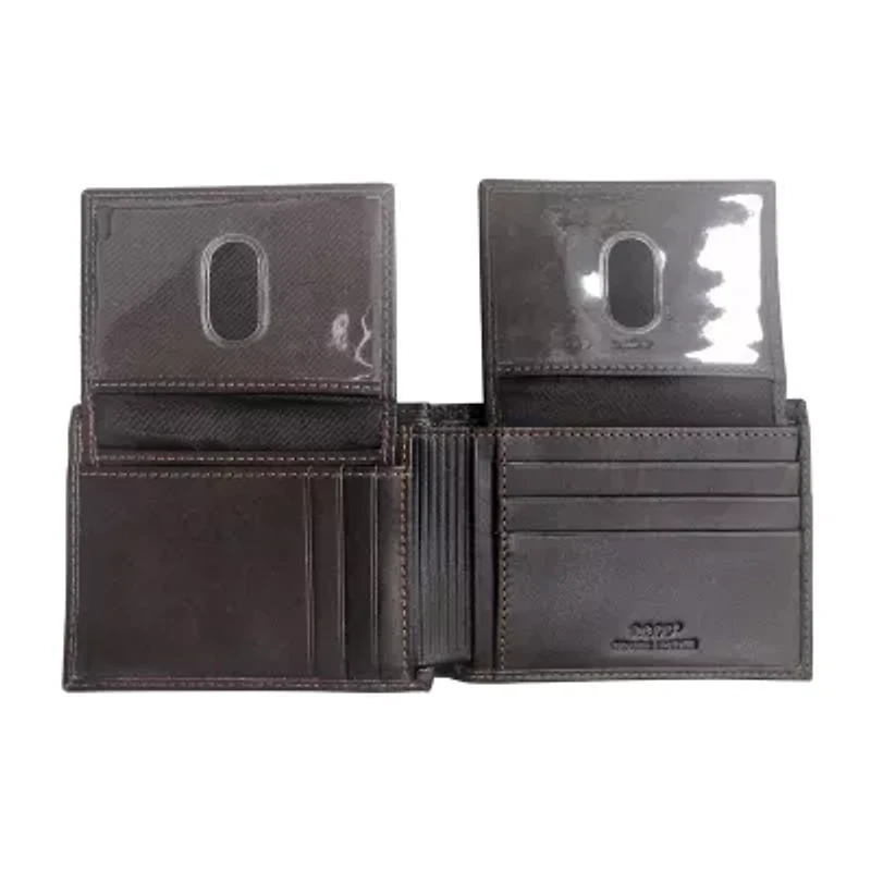 J. Buxton Mens Rfid Blocking Bifold Wallet