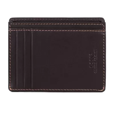 J. Buxton Mens RFID Blocking Front Pocket Wallet