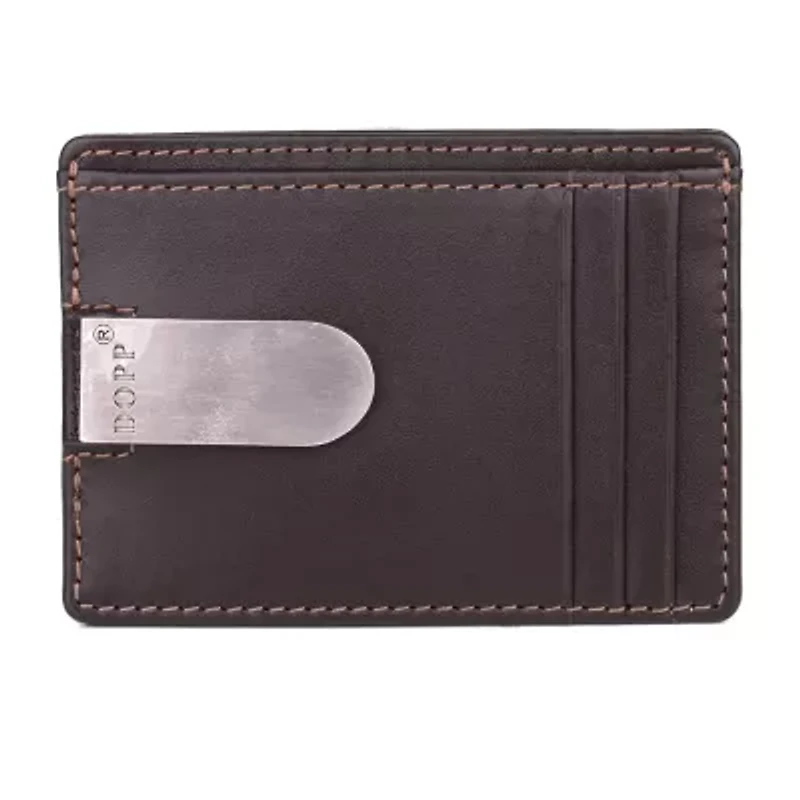 J. Buxton Dopp Front Pocket Money Clip Mens Rfid Blocking Front Pocket Wallet