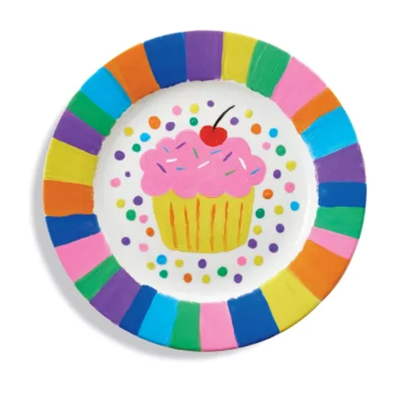 Mindware Paint Your Own Porcelain Plates Board Game