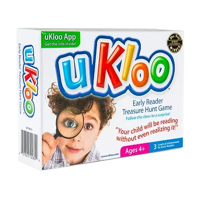 Ukloo Kids Inc. Ukloo Early Reader Treasure Hunt Game Board Game
