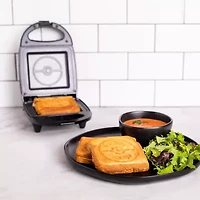 Uncanny Brands Pokémon Poké Ball Single Grilled Cheese Sandwich Maker - Pokémon Kitchen Appliance