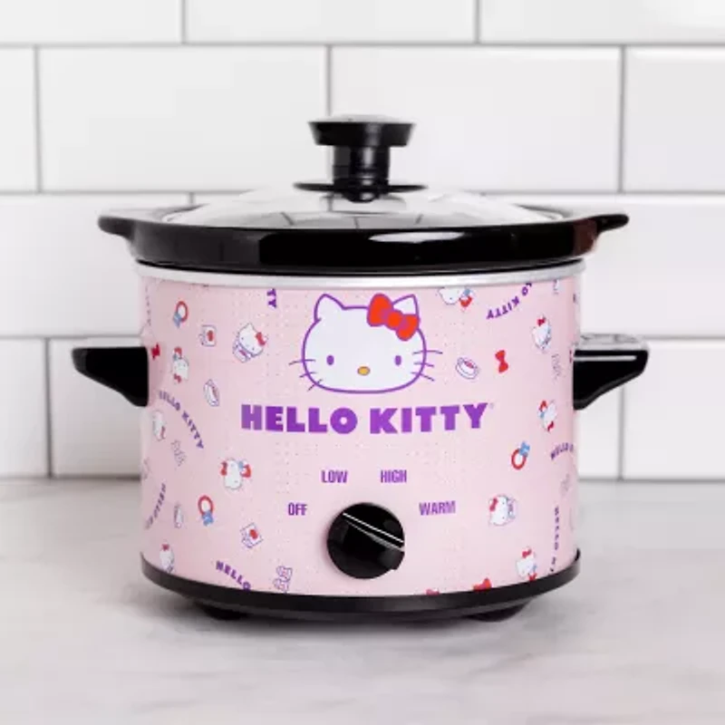 Uncanny Brands Hello Kitty® 2qt Slow Cooker - Cook With Hello Kitty