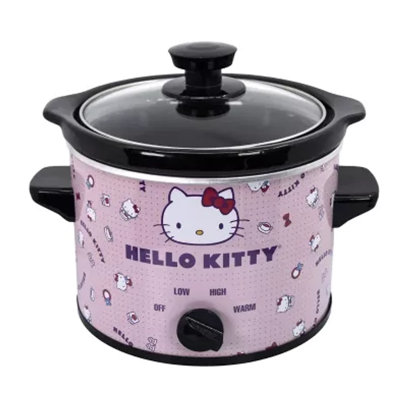 Uncanny Brands Hello Kitty® 2qt Slow Cooker - Cook With Hello Kitty