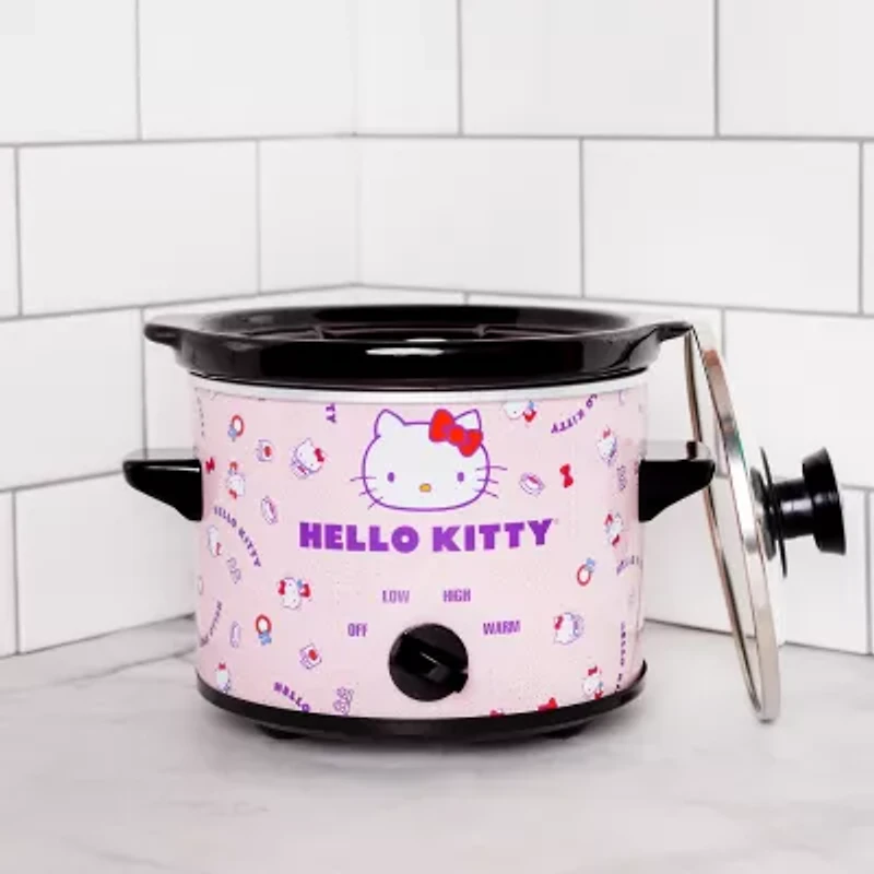 Uncanny Brands Hello Kitty® 2qt Slow Cooker - Cook With Hello Kitty