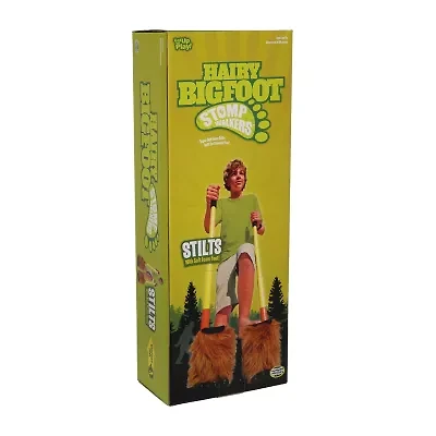 Monkey Business Sports Hairy Bigfoot Stomp Walkers Stilts Board Game