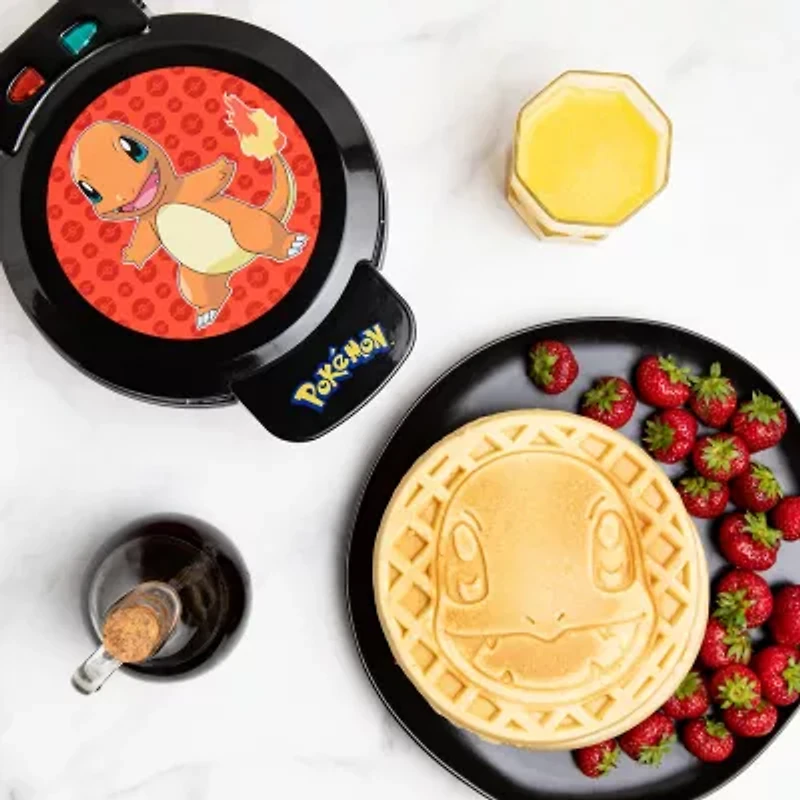 Uncanny Brands Pokémon Charmander Waffle Maker - Make Bounty Charmander Waffles - Kitchen Appliance