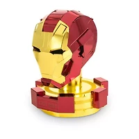 Fascinations Metal Earth 3D Metal Model Kit - Marvel Avengers Iron Man Mark 45 Helmet