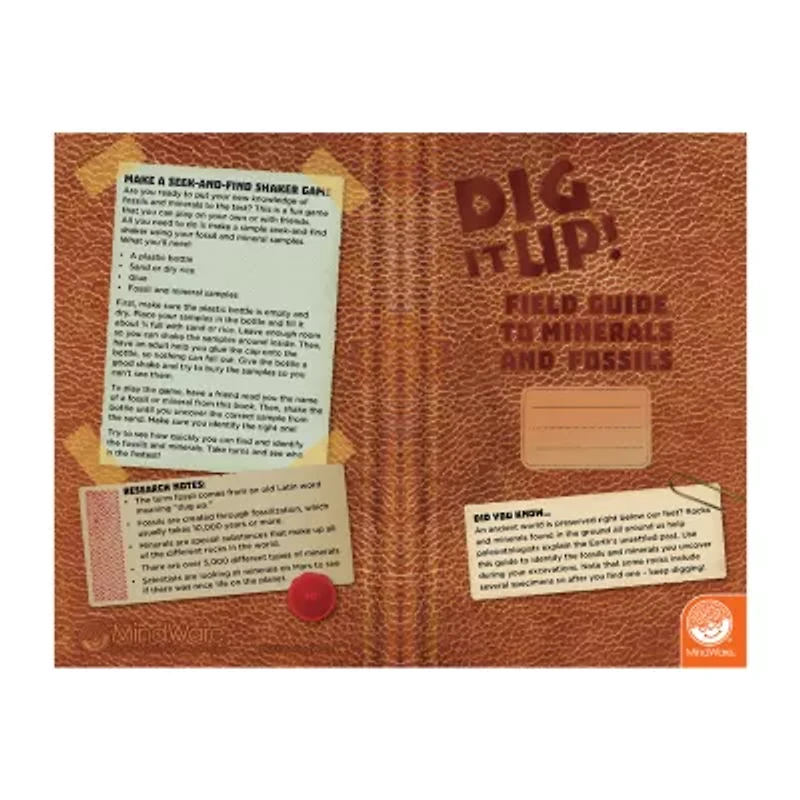Mindware Dig It Up! - Minerals And Fossils Board Game