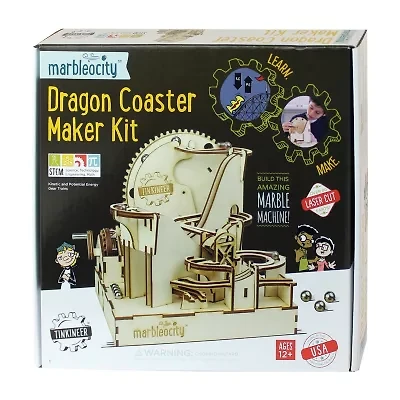 Play Monster Marbleocity - Dragon Coaster Maker Kit Table Game