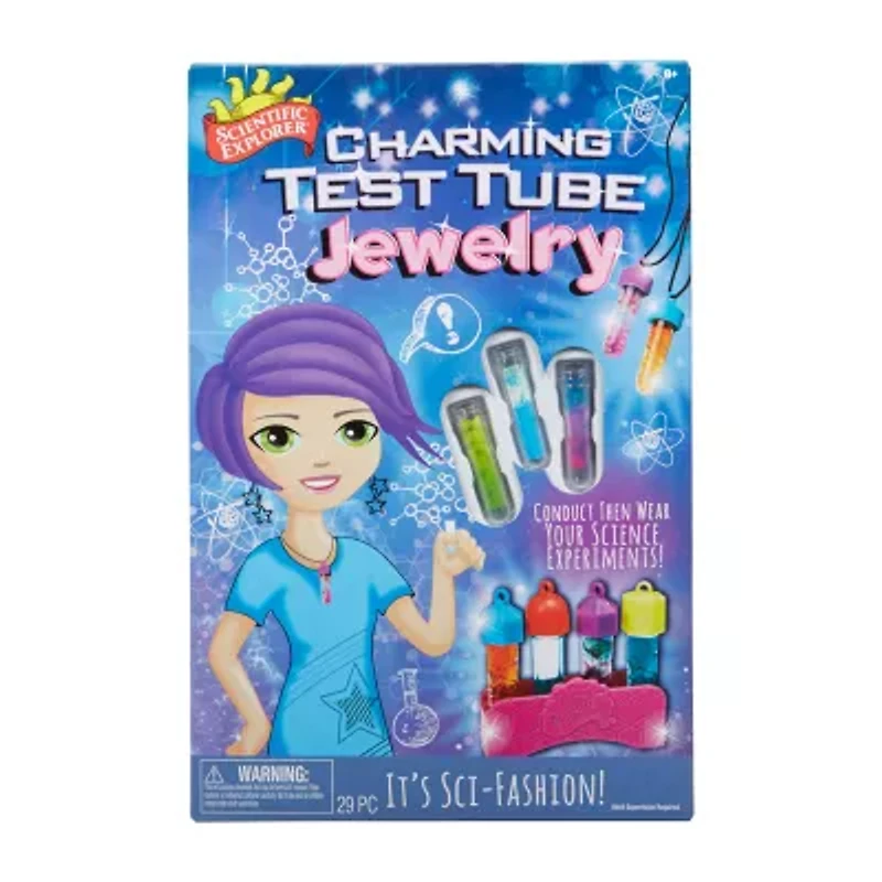 Scientific Explorer Charming Test Tube Jewelry Brain Game