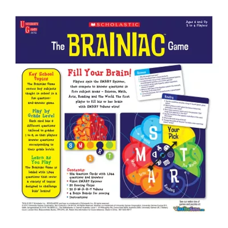 University Games Scholastic - The Brainiac Game
