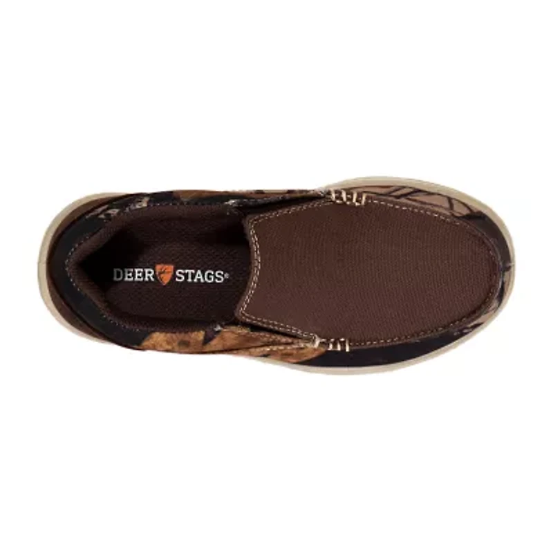 Deer Stags Ds Alvin Little & Big Kid Boys Moc Closed Toe Loafers