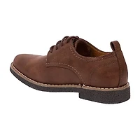Deer Stags Zander Little & Big Kid Boys Round Closed Toe Oxford Shoes