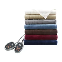 Woolrich Heated Plush To Berber Electric Midweight Blanket