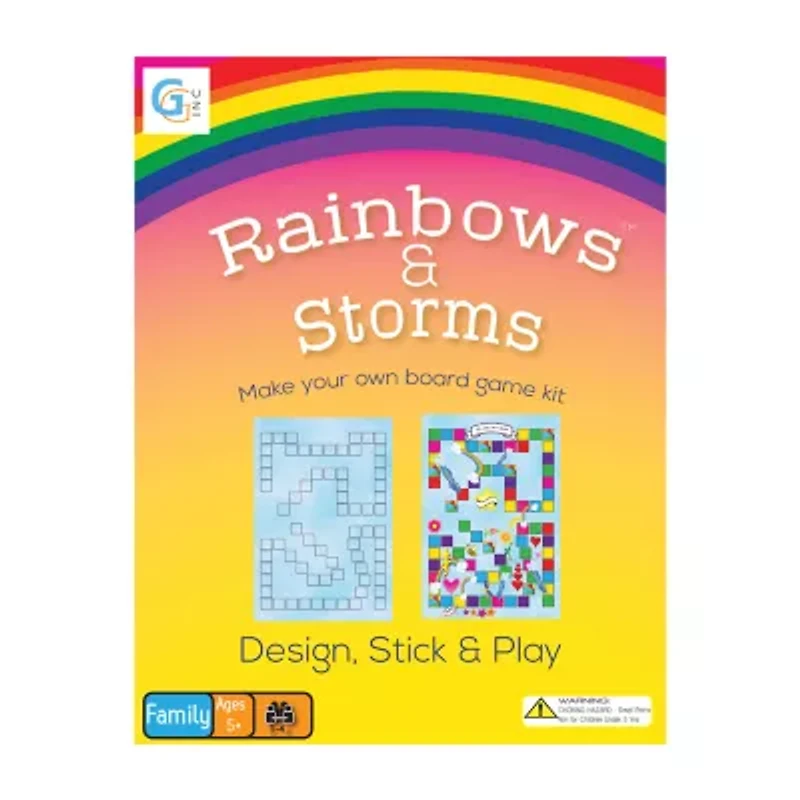 Griddly Games Rainbows & Storms Board Game