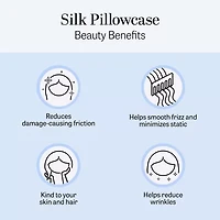 Madison Park Single Silk Pillowcase
