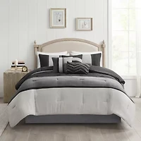 Madison Park Hanover Faux Suede 7-pc. Comforter Set