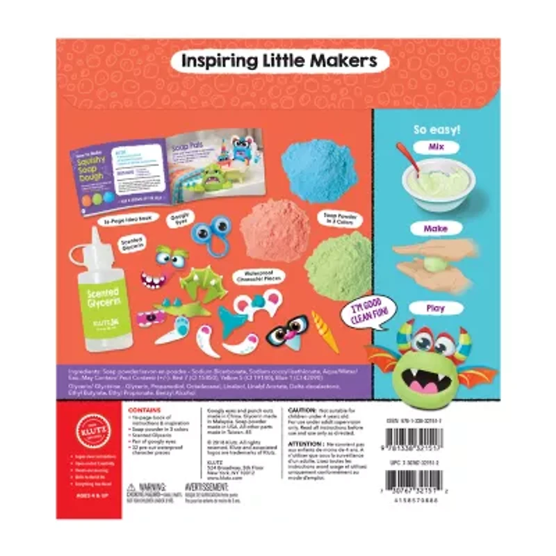 Klutz Jr. My Squishy Soap Dough Kit Dough
