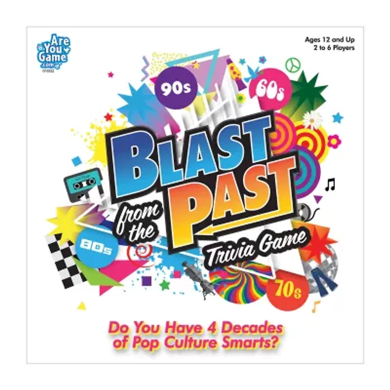 Blast From The Past Trivia Game Board Game