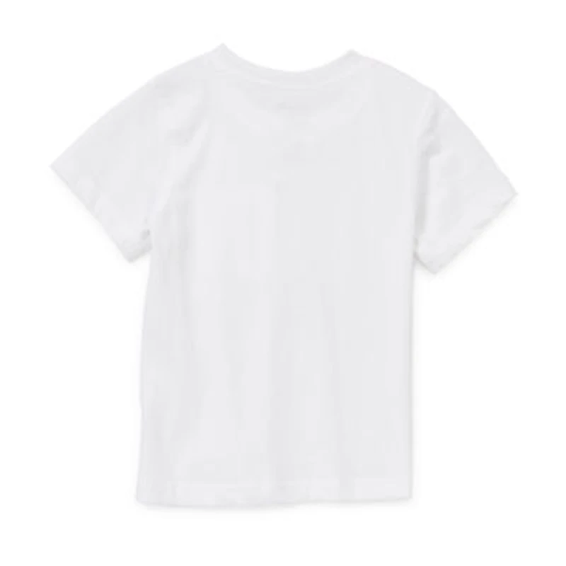 Okie Dokie Toddler & Little Boys Crew Neck Short Sleeve T-Shirt