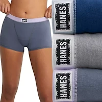 Hanes Originals Ultimate Womens Boxer Briefs 3 Pack