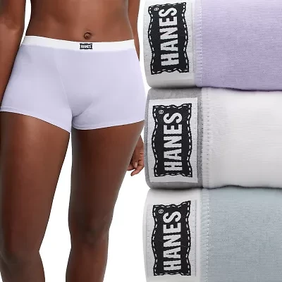 Hanes Originals Ultimate Womens Boxer Briefs 3 Pack