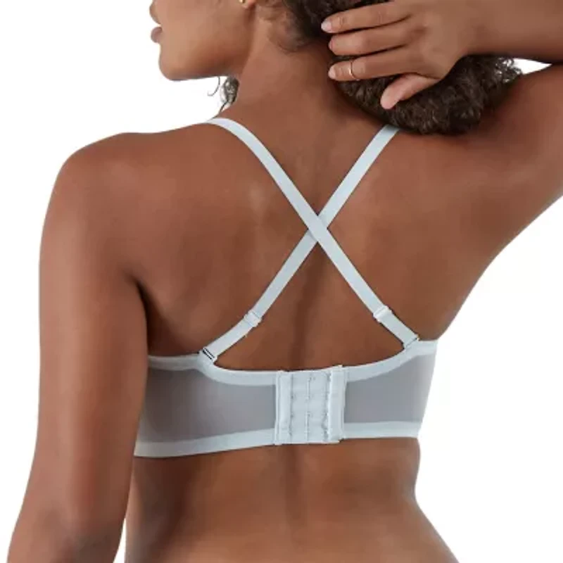 Maidenform Pure Comfort® Womens Lace Light Support Longline Wireless Bralette Dm1188