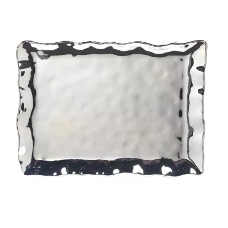 Certified International Silver Coast Porcelain Serving Platter