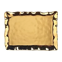 Certified International Gold Coast Porcelain Serving Platter
