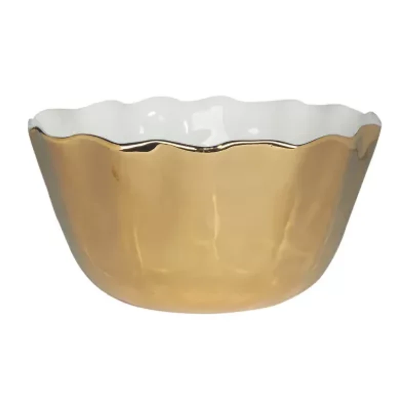 Certified International Gold Coast Porcelain Serving Bowl