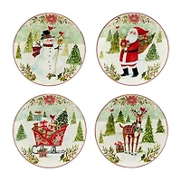 Certified International Joy Of Christmas 16-pc. Earthenware Dinnerware Set