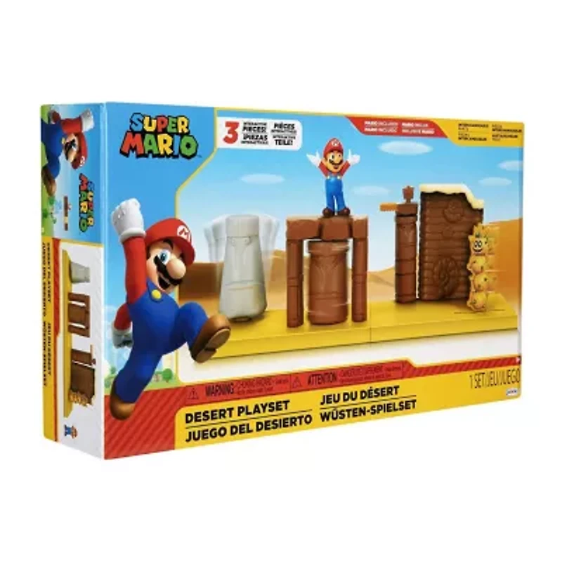 Super Mario 2.5 Inch Desert Toy Playset