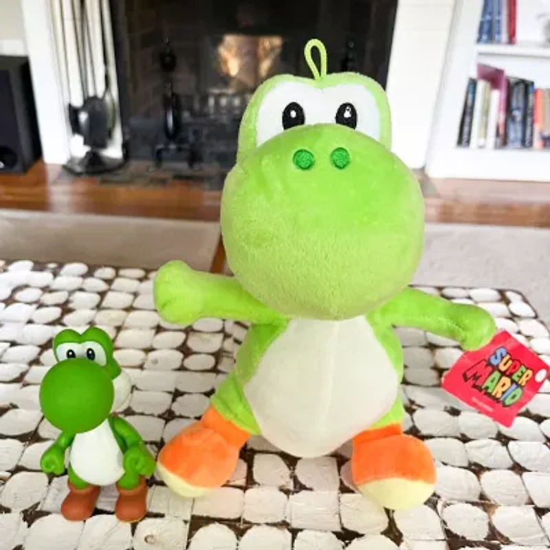 Green Super Mario Yoshi Plush Doll