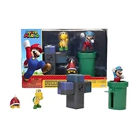 Super Mario 2.5 Inch Figure Underground Diorama Toy Playset